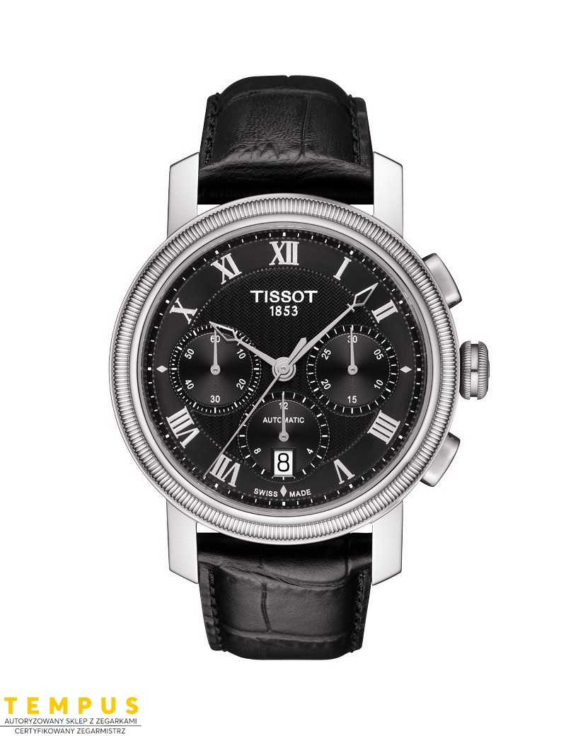 Tissot BRIDGEPORT Automatic CHRONOGRAPH Gent T097.427.16.053.00 - Zegarki TISSOT Tissot BRIDGEPORT Automatic CHRONOGRAPH Gent T097.427.16.053.00 - Zegarki TISSOT