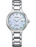 Zegarek klasyczny damski CITIZEN Eco-Drive Super Titanium EW2680-84D Lady na bransolecie