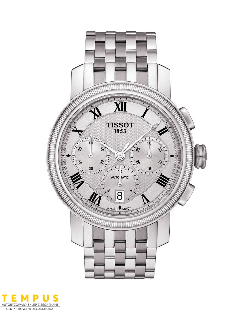 Tissot BRIDGEPORT Automatic CHRONOGRAPH Gent T097.427.11.033.00 - Zegarki TISSOT Tissot BRIDGEPORT Automatic CHRONOGRAPH Gent T097.427.11.033.00 - Zegarki TISSOT