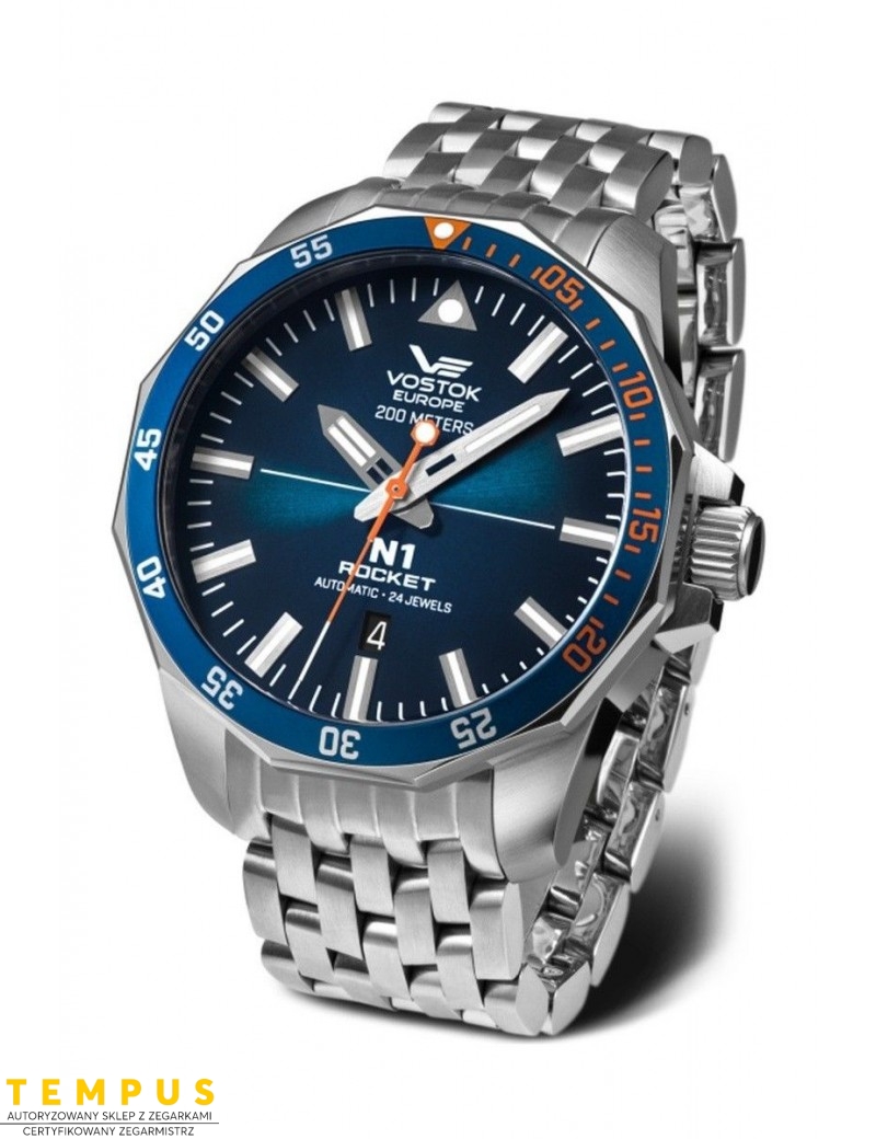 Zegarek sportowy męski Vostok Europe N1 ROCKET NH35A-225A615B - Zegarki VOSTOK EUROPE