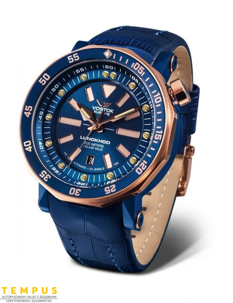 Zegarek sportowy męski Vostok Europe LUNOKHOD-2 NH35A-620E632 - Zegarki VOSTOK EUROPE