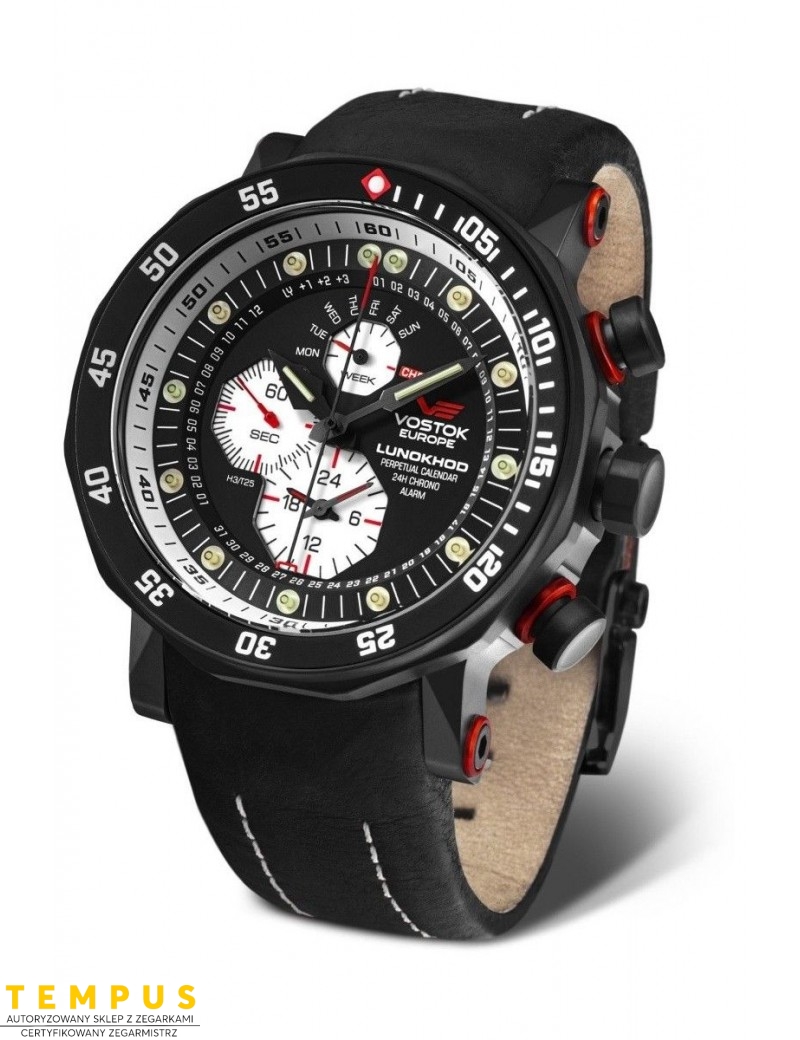 Zegarek sportowy męski Vostok Europe LUNOKHOD-2 YM86-620C635 - Zegarki VOSTOK EUROPE Zegarek sportowy męski Vostok Europe LUNOKHOD-2 YM86-620C635 - Zegarki VOSTOK EUROPE