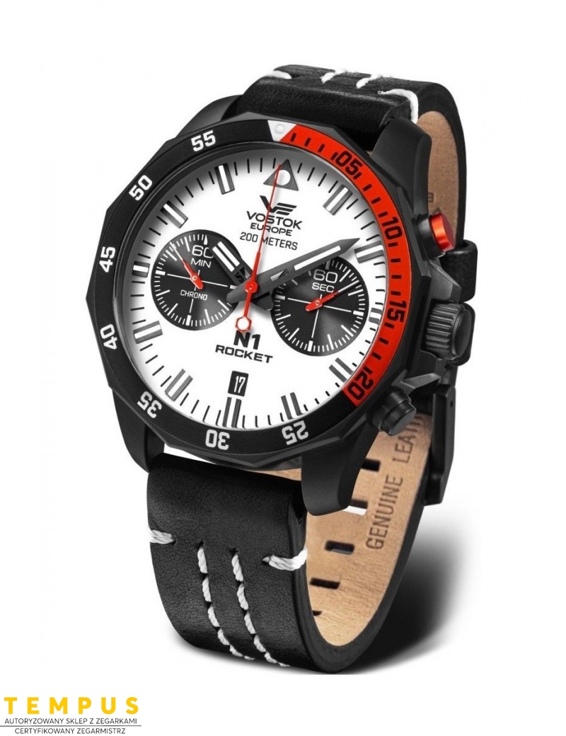 Zegarek sportowy męski Vostok Europe N1 ROCKET 6S21-225C620 - Zegarki VOSTOK EUROPE