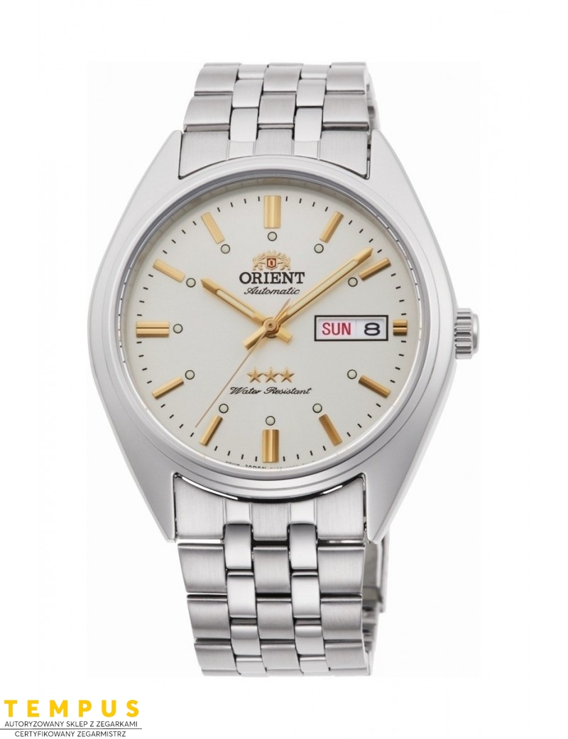Zegarek klasyczny, elegancki męski Orient RA-AB0E10S19B Three Stars Deneb - Zegarki ORIENT Zegarek klasyczny, elegancki męski Orient RA-AB0E10S19B Three Stars Deneb - Zegarki ORIENT