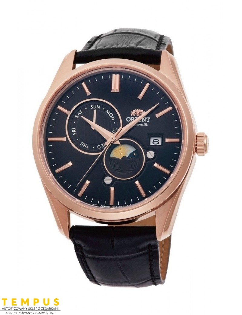 Zegarek klasyczny męski Orient Classic Sun & Moon Automatic RA-AK0309B10B - Zegarki ORIENT Zegarek klasyczny męski Orient Classic Sun & Moon Automatic RA-AK0309B10B - Zegarki ORIENT