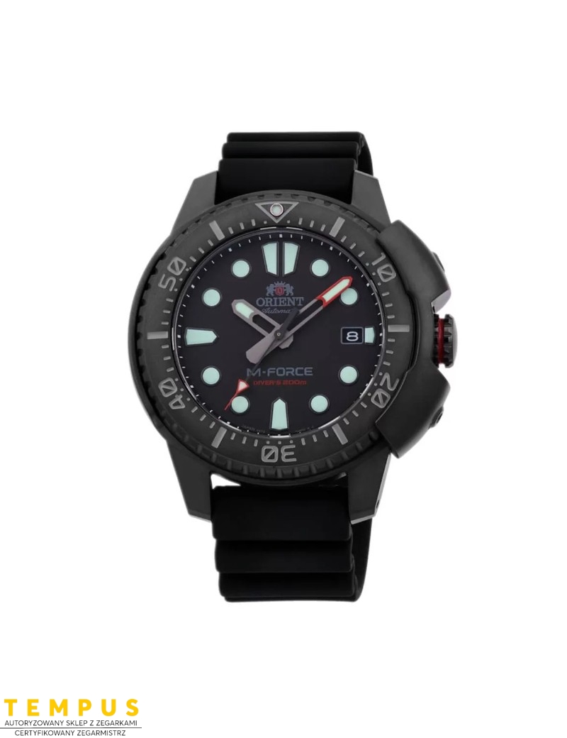 Zegarek sportowy męski Orient M-Force Automatic RA-AC0L03B00B - Zegarki ORIENT