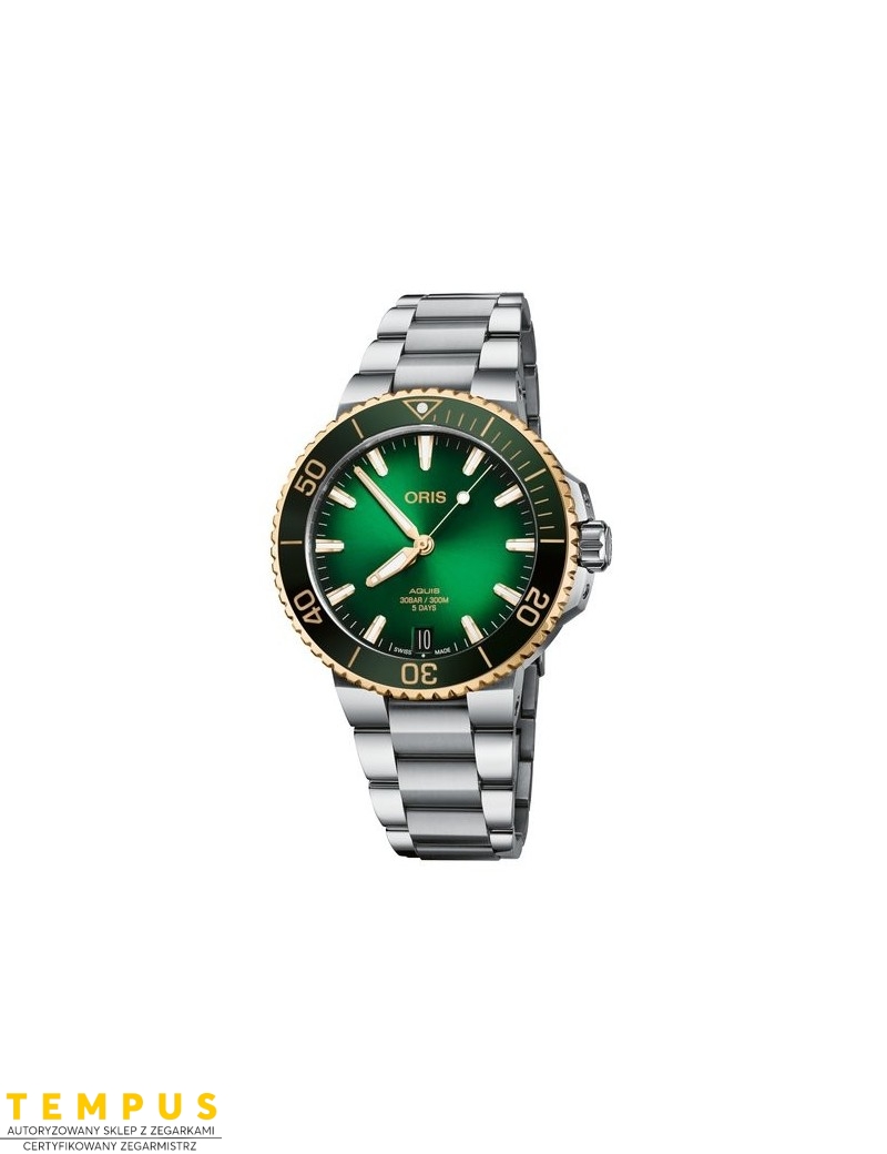 Zegarek sportowy męski Oris Aquis Date Calibre 400 0140077696357-0782209Peb 41. Zegarek sportowy męski Oris Aquis Date Calibre 400 0140077696357-0782209Peb 41.