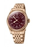Zegarek lotniczy męski Oris Big Crown Pointer Date Bronze 0175477413168-0782001 - Zegarki ORIS