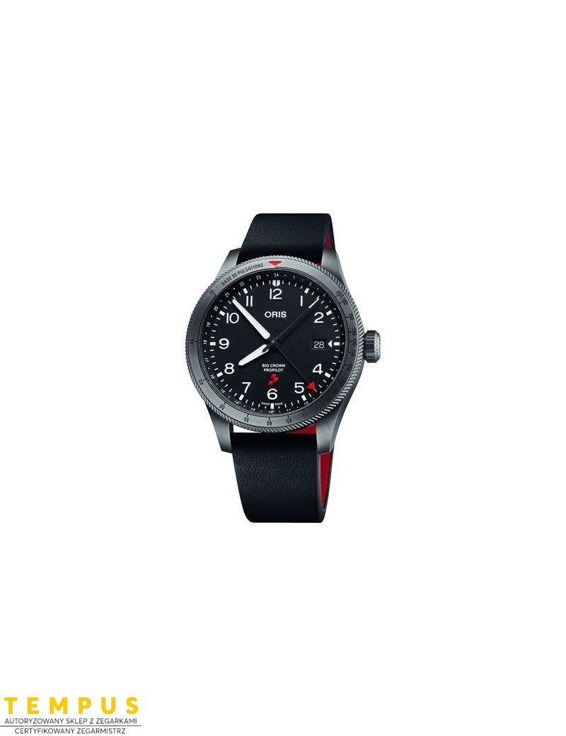 Zegarek lotniczy męski Oris Big Crown Propilot Rega Fleet Limited Edition Airbus H145 0179877734284Hb-Zqm-Set - Zegarki ORIS
