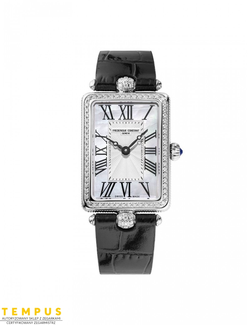 Frederique Constant Classics Art Deco Carree FC-200MPW2ACD6 - Zegarki FREDERIQUE CONSTANT Frederique Constant Classics Art Deco Carree FC-200MPW2ACD6 - Zegarki FREDERIQUE CONSTANT