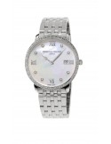 Frederique Constant Slimline Quartz FC-220MPWD3SD6B Diamonds - Zegarki FREDERIQUE CONSTANT