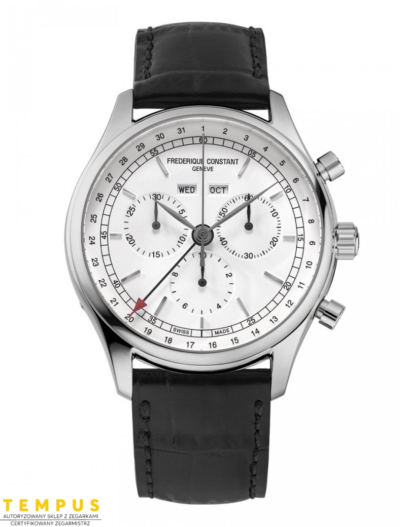 Frederique Constant Classics Quartz Chronograph FC-296SW5B6 Triple Calendar - Zegarki FREDERIQUE CONSTANT Frederique Constant Classics Quartz Chronograph FC-296SW5B6 Triple Calendar - Zegarki FREDERIQUE CONSTANT