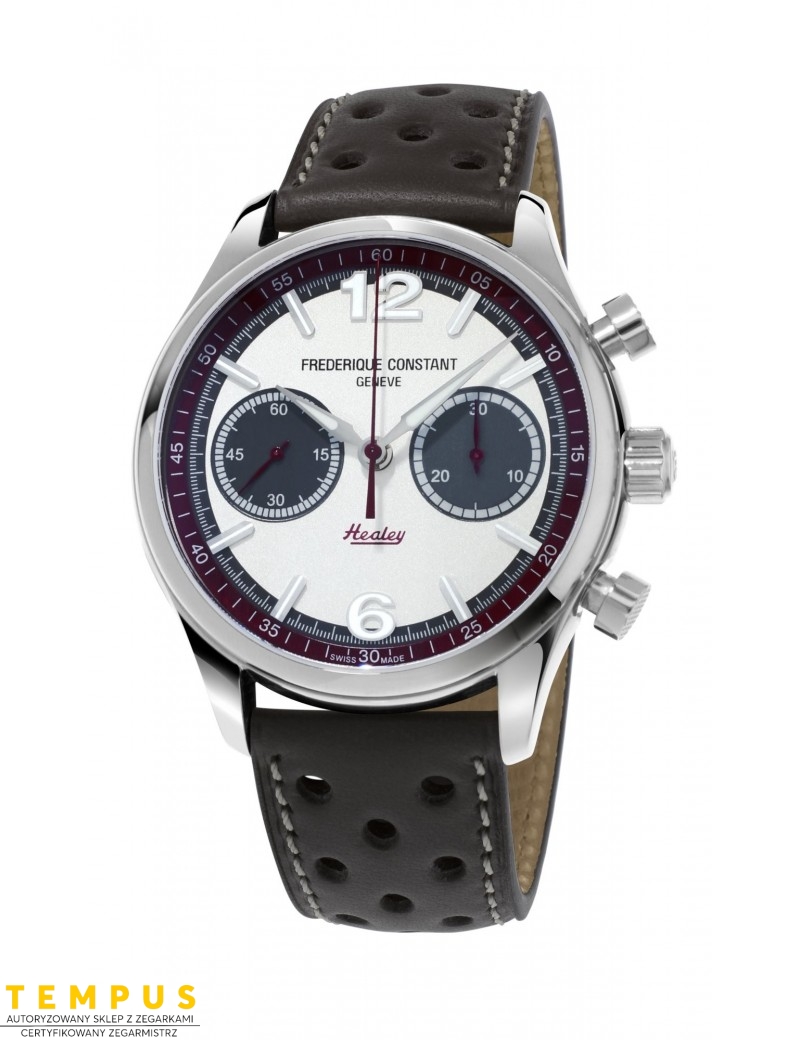Frederique Constant Healey Chronograph Automatic Limited Edition FC-397HSG5B6 Vintage Rally - Zegarki FREDERIQUE CONSTANT Frederique Constant Healey Chronograph Automatic Limited Edition FC-397HSG5B6 Vintage Rally - Zegarki FREDERIQUE CONSTANT