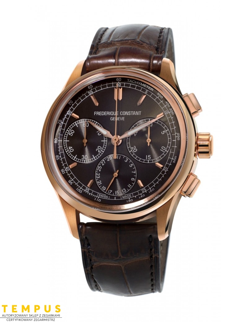 Frederique Constant Flyback Chronograph Manufacture FC-760DG4H4 - Zegarki FREDERIQUE CONSTANT Frederique Constant Flyback Chronograph Manufacture FC-760DG4H4 - Zegarki FREDERIQUE CONSTANT