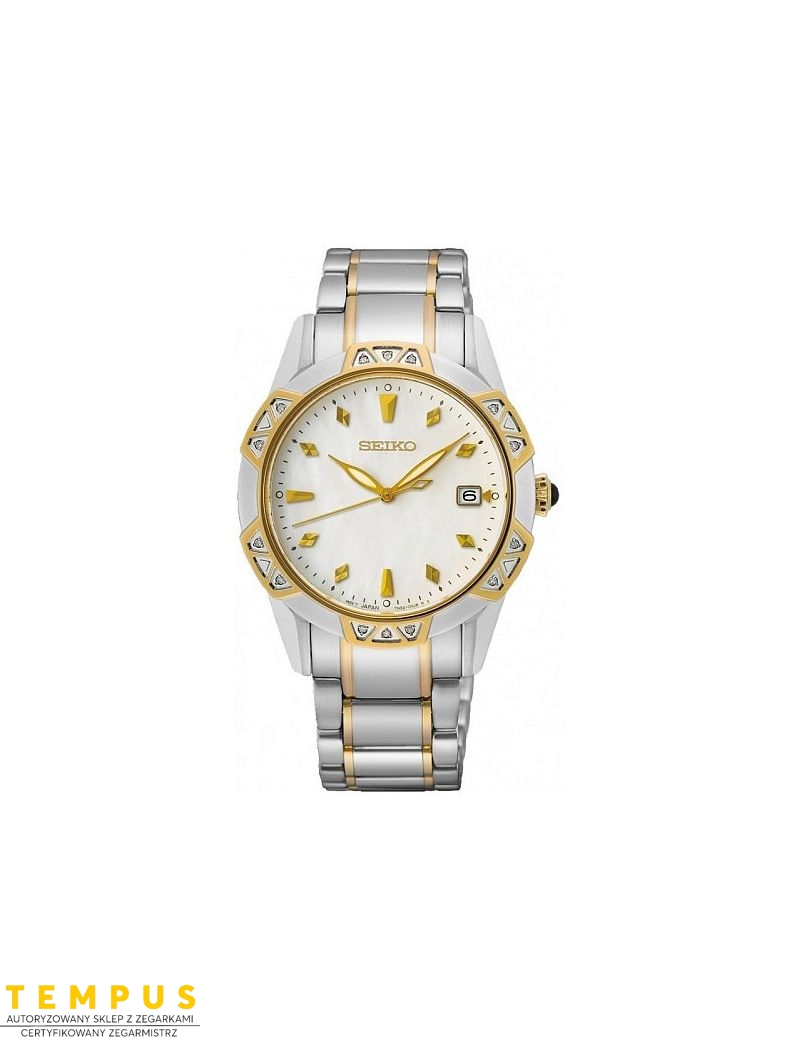Zegarek fashion damski Seiko Crystals Conceptual SKK728P1 Fashion Lady - Zegarki SEIKO