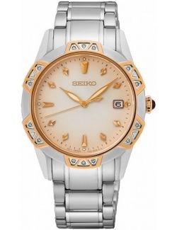 Zegarek fashion damski Seiko Crystals Conceptual SKK730P1 Fashion Lady - Zegarki SEIKO