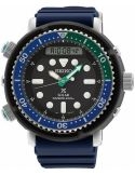Zegarek sportowy męski Seiko Snj039P1 Prospex Sea Series Tuna Diver Solar Analog-Digital Tropical Lagoon Special Edition - Zegarki SEIKO