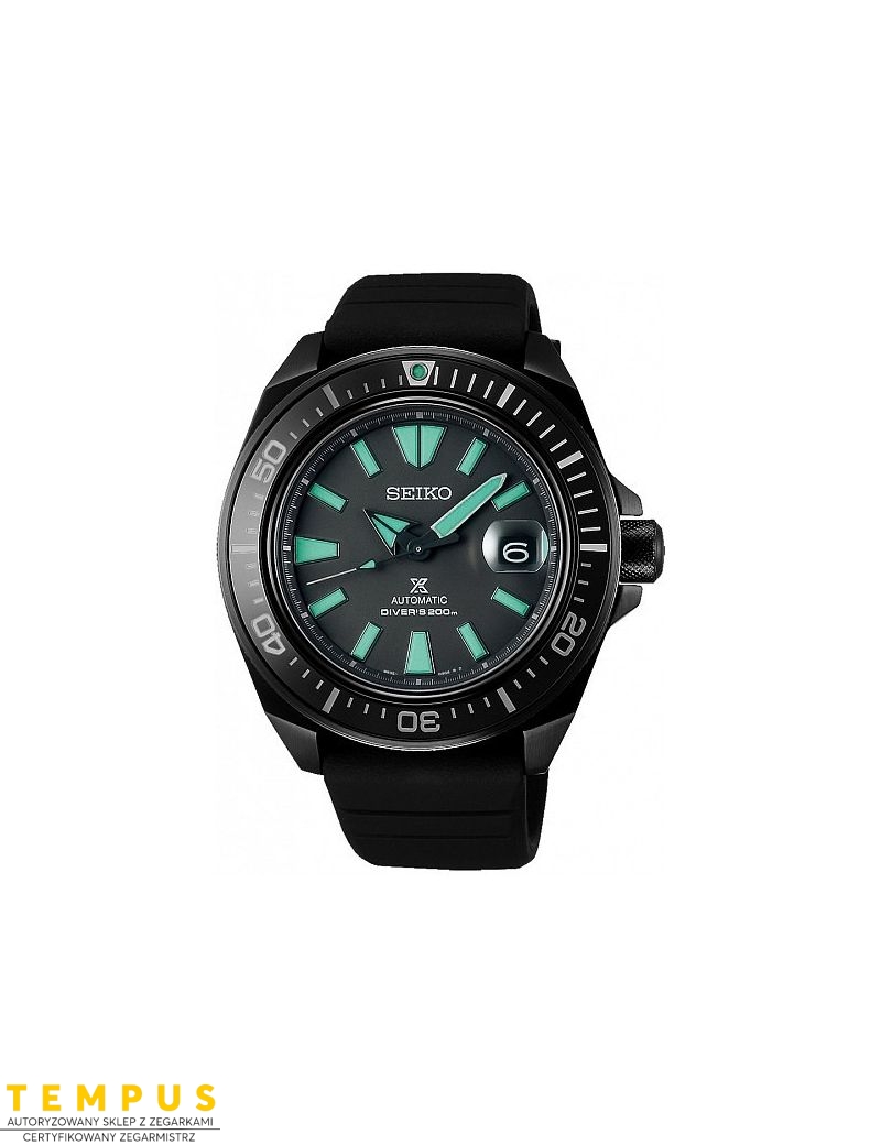 Zegarek sportowy męski Seiko Srph97K1 Sea Diver Samurai Automatic Night Vion Limited Edition - Zegarki SEIKO Zegarek sportowy męski Seiko Srph97K1 Sea Diver Samurai Automatic Night Vion Limited Edition - Zegarki SEIKO