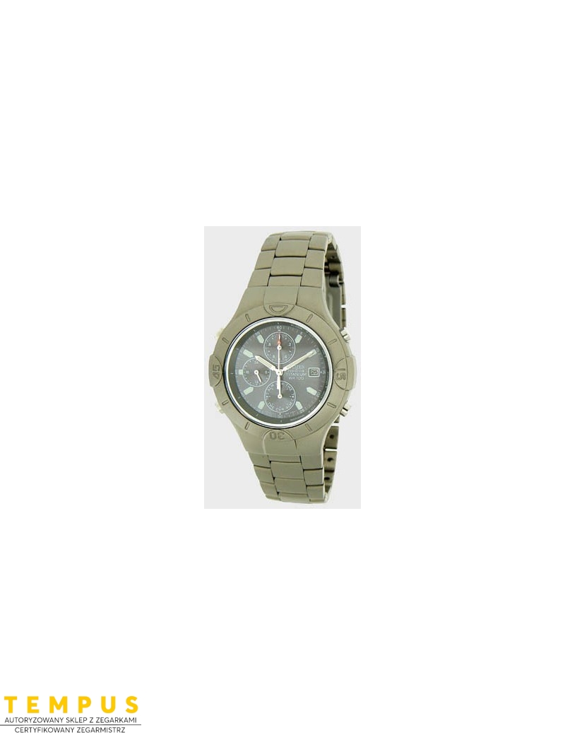 Zegarek sportowy męski Citizen TITANIUM AP2470-55J na bransolecie Zegarek sportowy męski Citizen TITANIUM AP2470-55J na bransolecie
