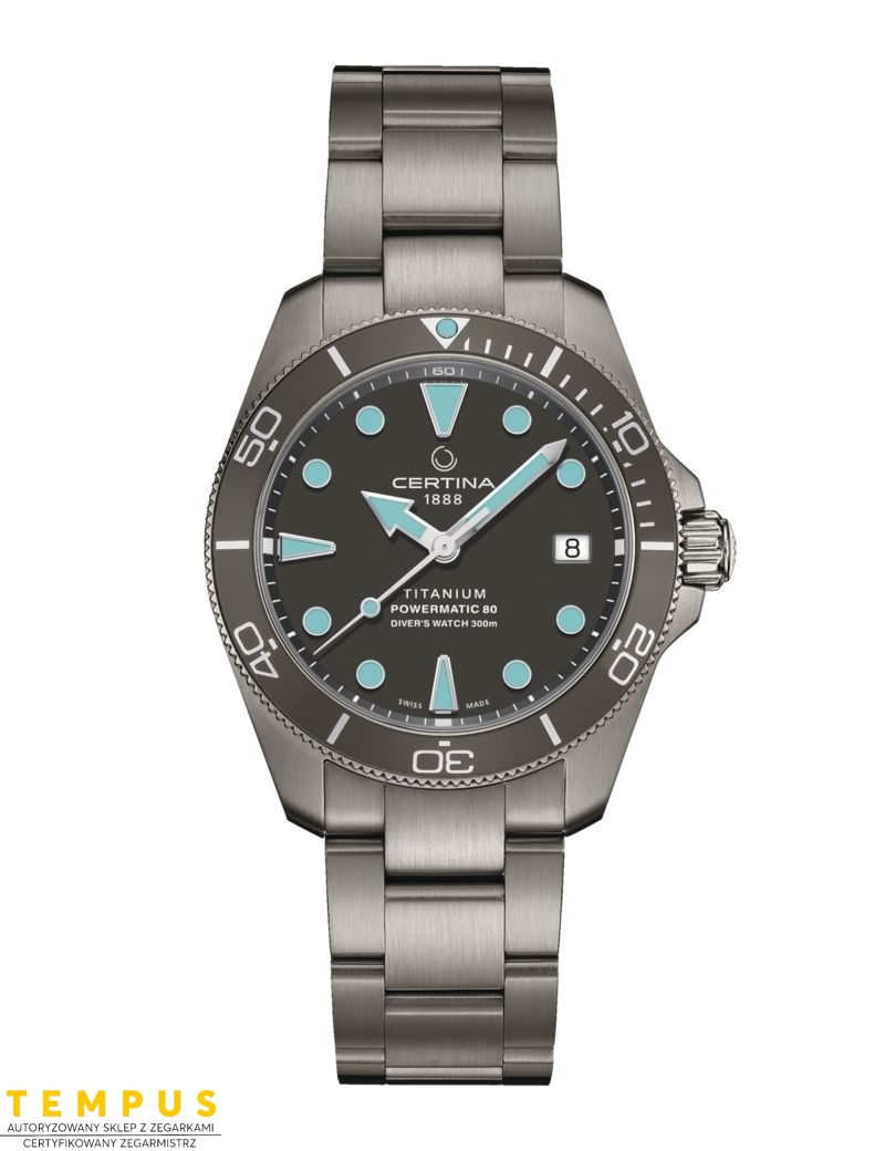 Certina DS ACTION Diver Titanium C032.807.44.081.00 - Zegarki CERTINA Certina DS ACTION Diver Titanium C032.807.44.081.00 - Zegarki CERTINA