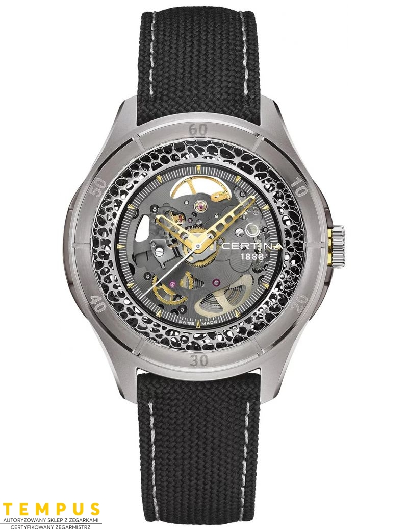 Certina DS Skeleton Limited Edition C042.407.56.081.10 - Zegarki CERTINA Certina DS Skeleton Limited Edition C042.407.56.081.10 - Zegarki CERTINA