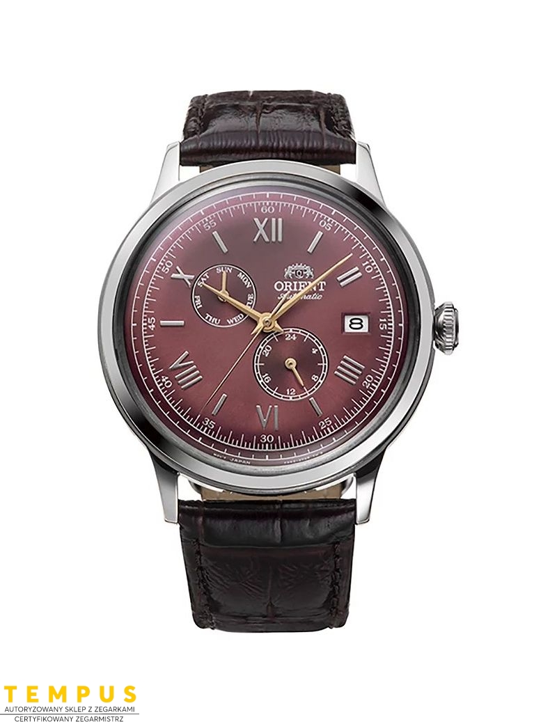 Zegarek klasyczny, elegancki męski Orient BAMBINO Automatic II RA-AK0705R10B - Zegarki ORIENT