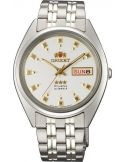 Zegarek klasyczny, elegancki męski, unisex Orient Three Stars Crystal FAB00009W9 - Zegarki ORIENT