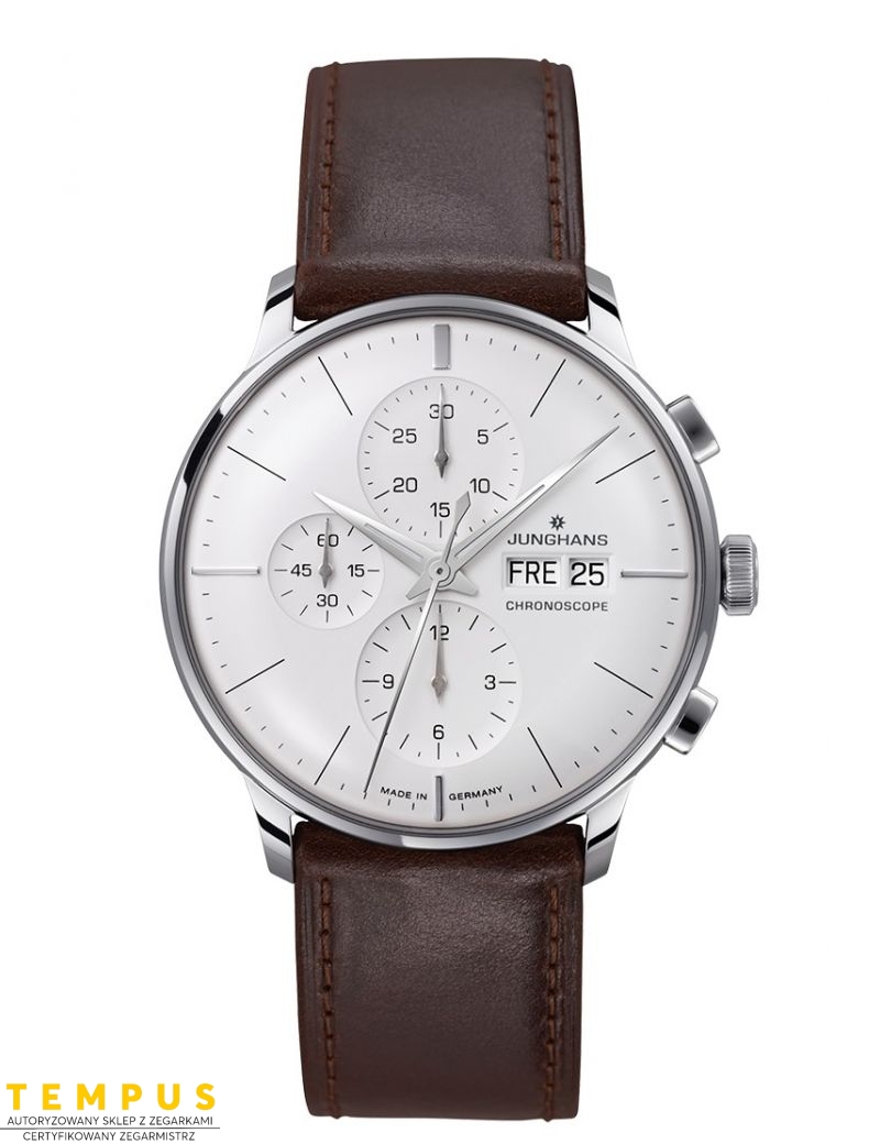 Junghans Meister Chronoscope Engl. Day 27/4120.03 Sapphire - Zegarki JUNGHANS Junghans Meister Chronoscope Engl. Day 27/4120.03 Sapphire - Zegarki JUNGHANS