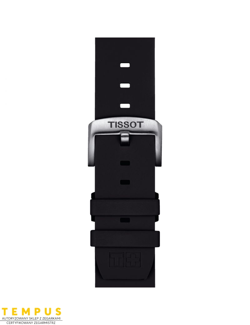 Pasek silikonowy czarny Tissot T852.047.179 - TISSOT - paski do zegarków Pasek silikonowy czarny Tissot T852.047.179 - TISSOT - paski do zegarków