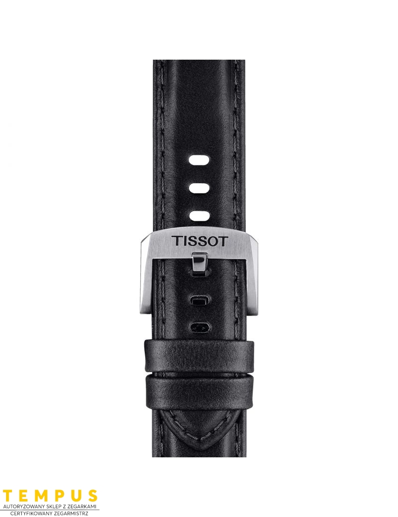 Pasek skórzany czarny Tissot T852.046.834 - TISSOT - paski do zegarków Pasek skórzany czarny Tissot T852.046.834 - TISSOT - paski do zegarków