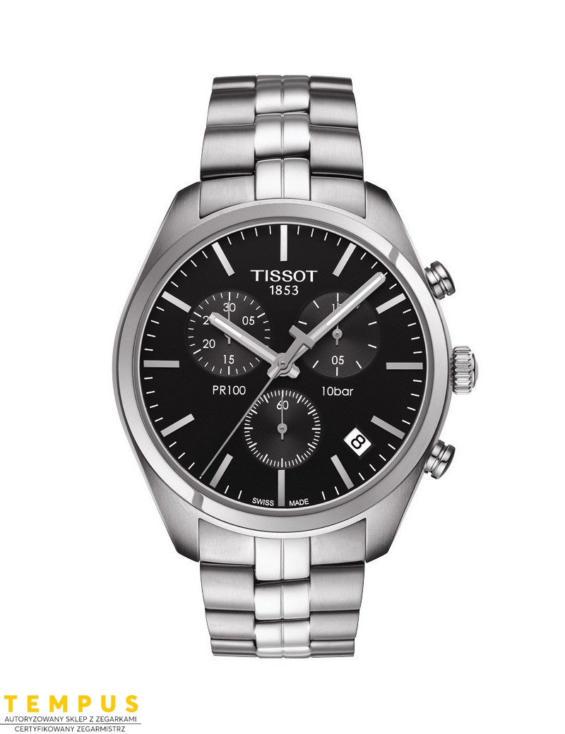 Tissot PR 100 CHRONOGRAPH T101.417.11.051.00 - Zegarki TISSOT Tissot PR 100 CHRONOGRAPH T101.417.11.051.00 - Zegarki TISSOT