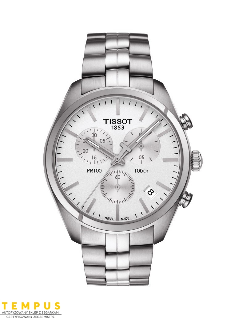 Tissot PR 100 CHRONOGRAPH T101.417.11.031.00 - Zegarki TISSOT Tissot PR 100 CHRONOGRAPH T101.417.11.031.00 - Zegarki TISSOT