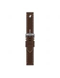 Pasek skórzany brązowy Tissot T852.047.749 - TISSOT - paski do zegarków