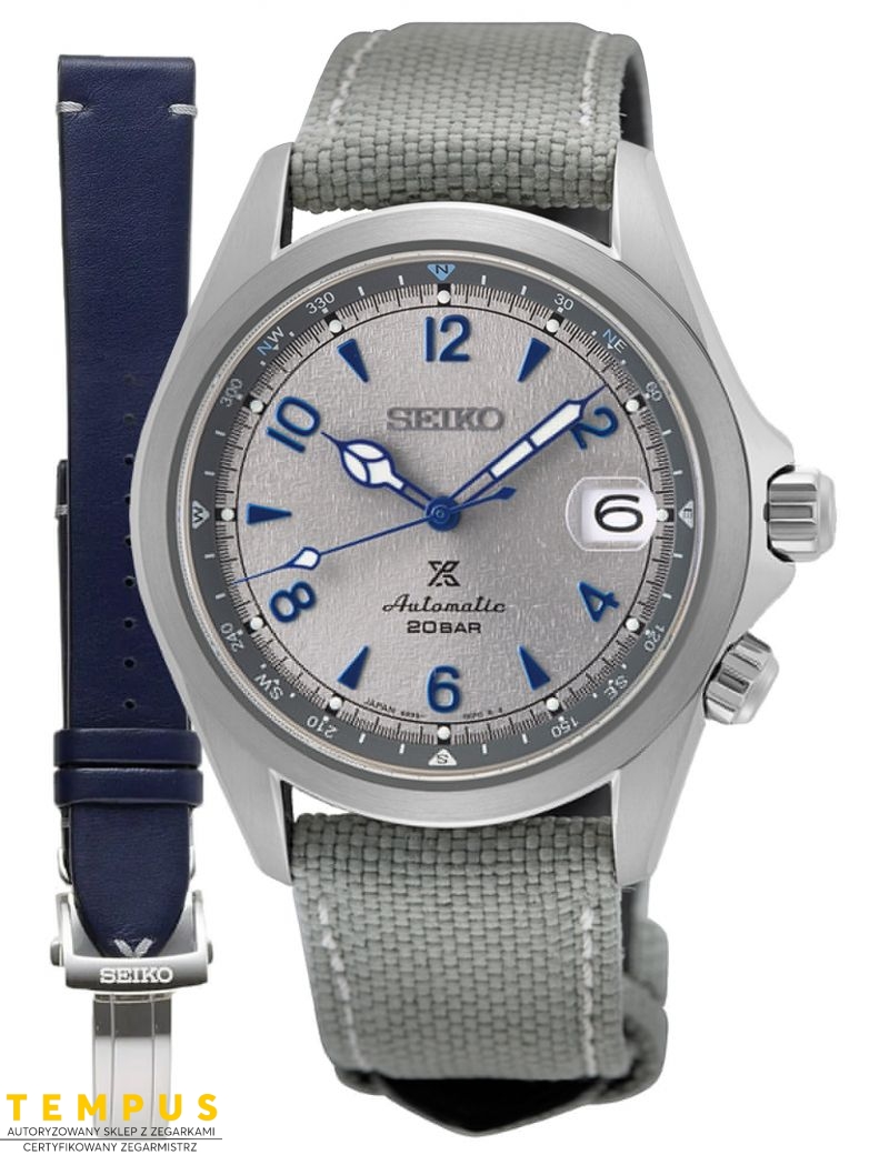 Zegarek casual męski Seiko Prospex Alpinist Europe Rock Face Spb355J1 - Zegarki SEIKO Zegarek casual męski Seiko Prospex Alpinist Europe Rock Face Spb355J1 - Zegarki SEIKO