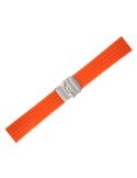 Pasek Vostok Europe Silikon VE - 22 mm pomarańczowy - VOSTOK - paski i bransolety do zegarków