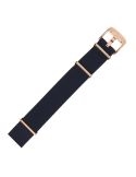 Pasek Vostok Europe Almaz - Nylon B262 niebieski różowa kl. - VOSTOK - paski i bransolety do zegarków