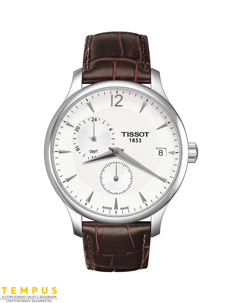 Tissot TRADITION GMT T063.639.16.037.00 - Zegarki TISSOT Tissot TRADITION GMT T063.639.16.037.00 - Zegarki TISSOT