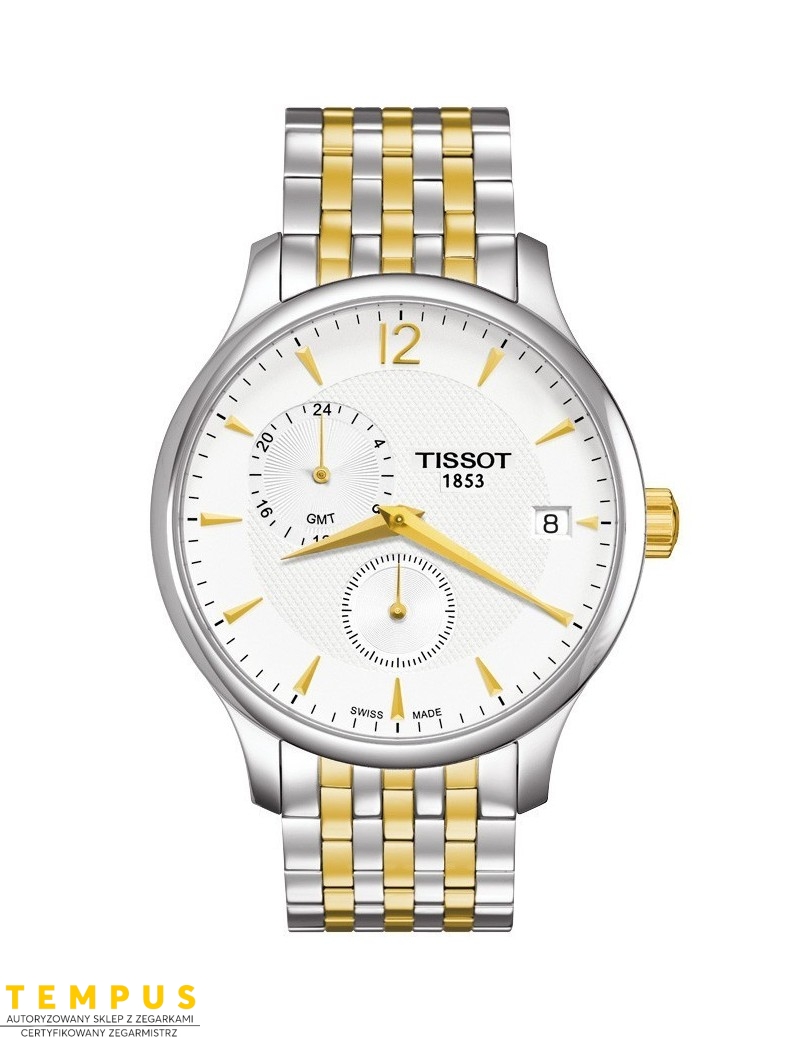 Tissot TRADITION GMT T063.639.22.037.00 - Zegarki TISSOT