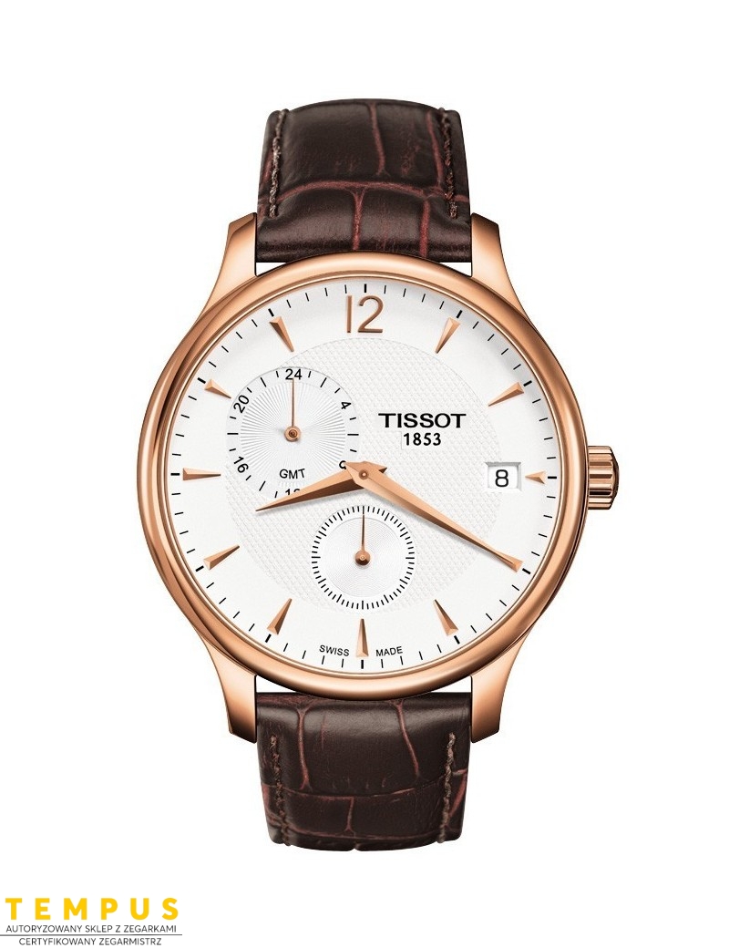 Tissot TRADITION GMT T063.639.36.037.00 - Zegarki TISSOT Tissot TRADITION GMT T063.639.36.037.00 - Zegarki TISSOT