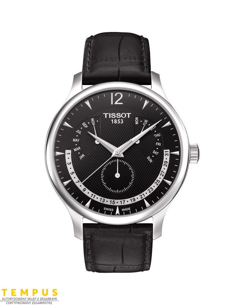 Tissot TRADITION Perpetual Calendar T063.637.16.057.00 - Zegarki TISSOT Tissot TRADITION Perpetual Calendar T063.637.16.057.00 - Zegarki TISSOT