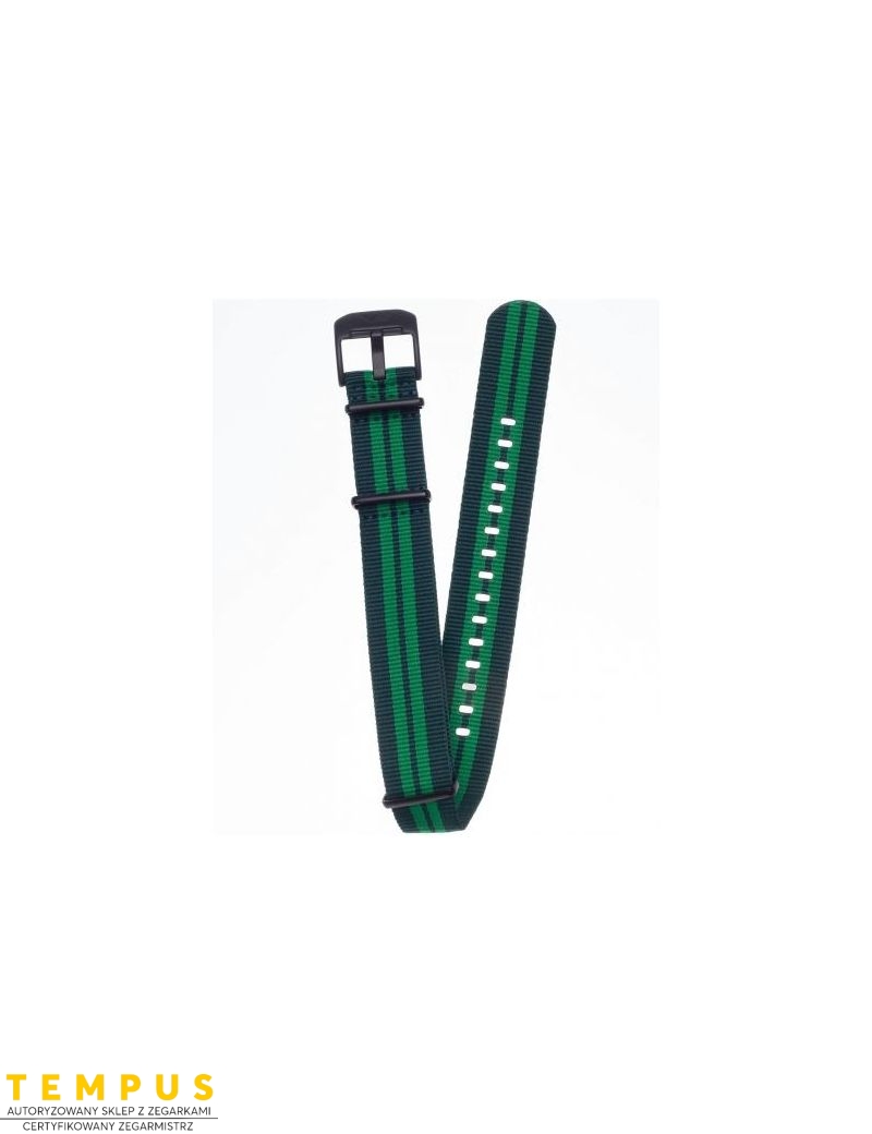 Pasek Vostok Europe Almaz - Nylon C261 zielony z zielonym śr. czarna kl. - VOSTOK - paski i bransolety do zegarków Pasek Vostok Europe Almaz - Nylon C261 zielony z zielonym śr. czarna kl. - VOSTOK - paski i bransolety do zegarków