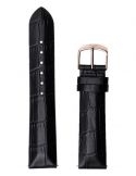 Pasek Vostok Europe Rocket N1 - Damski 9164 czarny matowy różowa kl. - VOSTOK - paski i bransolety do zegarków