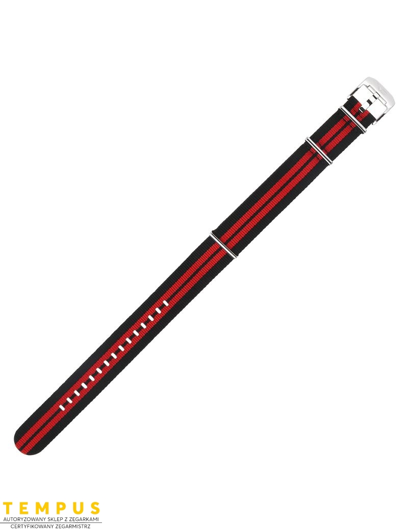Pasek Vostok Europe Almaz - Nylon A258 czarny z czerwonym śr. błyszcząca kl. - VOSTOK - paski i bransolety do zegarków Pasek Vostok Europe Almaz - Nylon A258 czarny z czerwonym śr. błyszcząca kl. - VOSTOK - paski i bransolety do zegarków