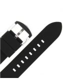 Pasek Vostok Europe Rocket N1 - Silikon 225 5146 czarny z błyszczącą kl. - VOSTOK - paski i bransolety do zegarków