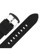 Pasek Vostok Europe Rocket N1 - Silikon 225 5146 czarny z błyszczącą kl. - VOSTOK - paski i bransolety do zegarków