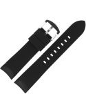 Pasek Vostok Europe Rocket N1 - Silikon 225 5146 czarny z błyszczącą kl. - VOSTOK - paski i bransolety do zegarków