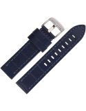 Pasek Vostok Europe Almaz - Skóra A652 niebieski croco błyszcząca kl. - VOSTOK - paski i bransolety do zegarków