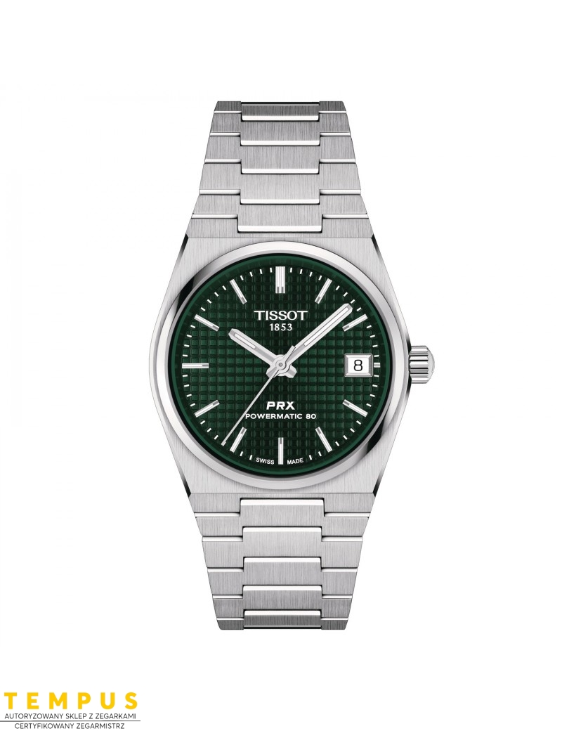 Tissot PRX 40 Powermatic 80 GREEN T137.207.11.091.00 - Zegarki TISSOT