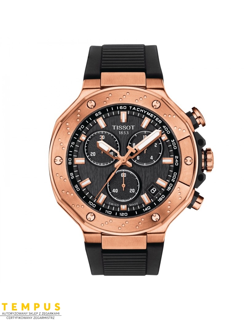 Tissot T-RACE Chronograph ROSE G./BLACK T141.417.37.051.00 - Zegarki TISSOT Tissot T-RACE Chronograph ROSE G./BLACK T141.417.37.051.00 - Zegarki TISSOT