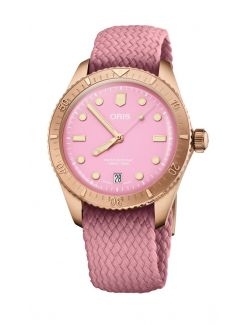 Oris Divers Sixty-Five Cotton Candy Lipstick Pink 01 733 7771 3158-07 3 19 04Br